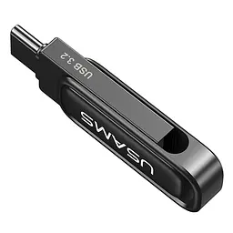 Флеш-накопичувач Usams US-ZB349 USB 3.2 Type-C Dual Ports 256GB Tarnish - мініатюра 3