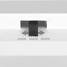 LED світильник круглий VIDEX DL6R 12W 3000K-4000K-6500K White - мініатюра 4