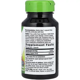 Каєнський перець Nature's Way Cayenne 100 капсул - мініатюра 2