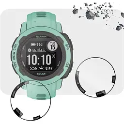 Захисна плівка DK CDK для Garmin Instinct 2X Composite Film box 2 шт. (017542) (black) - мініатюра 3
