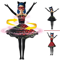 Інтерактивна лялька Miraculous Леді Баг і Супер-Кіт Дизайнерське перевтілення Леді Баг 26 см (50414) - мініатюра 2