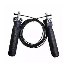 Скакалка Ecofit MDJR039 3 м чорна (К00026973)