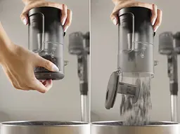 Пилосос бездротовий Electrolux вологе прибирання автон. робота до 50 хв НЕРА 12 5 насадок синій - мініатюра 9
