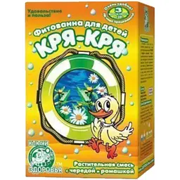 Фитованная детская Ключі здоров'я №4 Кря-Кря с чередой и ромашкой 90 г (3 пакетика по 30 г)