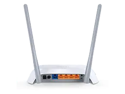 Роутер TP-Link TL-MR3420 White 3G/4G WiFi 2.4GHz до 300 Mb/s 4xLan/1xWan/1xUSB для підключення 3G/4G USB-модему - мініатюра 3
