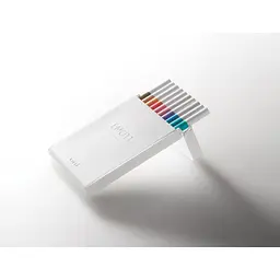 Набір лайнерів Uni Emott Fine Line Soft Pastel Color 0.4 мм 10 кольорів (PEM-SY/10C.02SPC) - мініатюра 4
