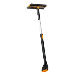 Щітка-скребок телескопічна поворотна Fiskars X-series 96–121 см (1078492)