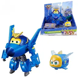 Ігровий набір Super Wings Transforming Jerome and Pet EU770443 - мініатюра 2