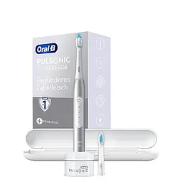 Електрична зубна щітка Oral-B Pulsonic Slim Luxe 4500 (S411.526.3X) Reise-Edition Platinum (4190998611)