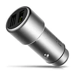 Автомобільний зарядний пристрій XiaomiCar Quick Charger 3.0 CZCDQ02ZM Silver