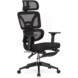 Крісло Mealux S201 Air Black (HF-S201 F/B)