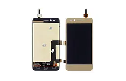 Дисплей для Huawei Y3 II 4G із золотистим тачскрином