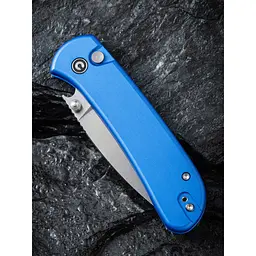 Ніж складаний Civivi Qubit Bright Blue Aluminum C22030E-3 - мініатюра 13