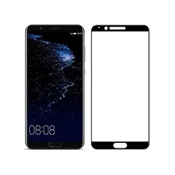 Захисне скло Full screen PowerPlant для Huawei Honor View 10 (V10) Black
