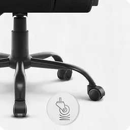 Крісло офісне Cabro C505 Black тканина - мініатюра 7