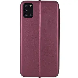 Шкіряний чохол-книжка Classy для Samsung Galaxy A31 Бордовий - мініатюра 2