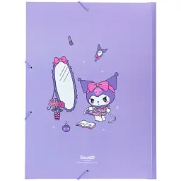 Папка на резинках Kite A4 Kuromi (HK25-247-1) - мініатюра 3
