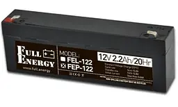 Акумуляторна батарея для ДБЖ Full Energy AGM 12 V / 2.2 А*ч (FEP-122)