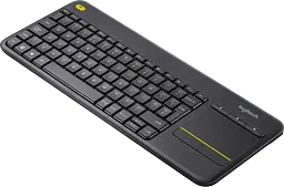 Клавіатура бездротова Logitech K400 Plus Black (920-007145) - мініатюра 3