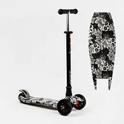 Самокат Maxi Best Scooter 59х15х30 см Різнобарвний 000231329 - мініатюра 2