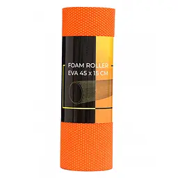 Масажний ролик Cornix EVA+ 45 x 15 см (валик, ролер) XR-0302 Orange - мініатюра 4