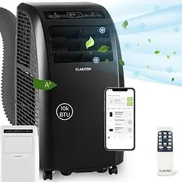Кондиціонер мобільний Klarstein Metrobreeze Rome 10 000 BTU (10035804) - мініатюра 7