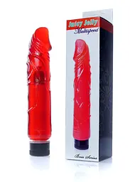 Вібратор Juicy Jelly Multispeed червоний Baile 67-00075 91313 - мініатюра 1