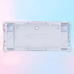 GravaStar Клавіатура механічна GravaStar Mercury K1 Lite 80keys, GravaStar x BSUN Grey, BT/WL/USB, Aurora Mist - мініатюра 9