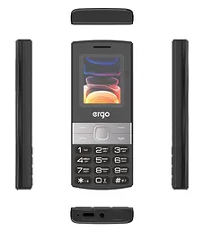 Мобільний телефон B185 Dual Sim Black Ergo teh0026459 - мініатюра 3