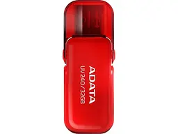 USB флеш накопичувач ADATA 32 GB UV240 USB 2.0 Red (AUV240-32G-RRD)