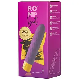 Мінівібратор Romp Beat 4 вібро-патерну 6 рівнів інтенсивності - мініатюра 6