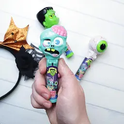 Тримач з льодяником Pop Ups Monster Halloween Zombie Lollipop 1шт - мініатюра 2