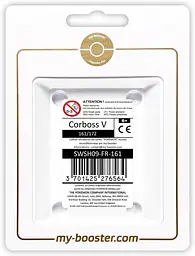 Набір колекційних карт Покемон Pokémon My booster Corboss V Full Art 161/172 Honchkrow V 10 французьких карт (SKU-193) - мініатюра 2