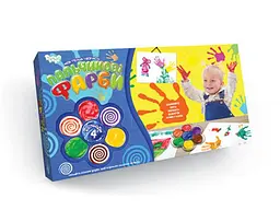 Пальчикові фарби Моя перша творчість, Danko Toys (4 кольори)