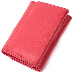 Жіноче портмоне з монетницею із натуральної шкіри ST Leather 22727 червоне - мініатюра 6