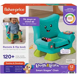Інтерактивне крісло Fisher-Price з технологією Smart Stages (HTW90) - мініатюра 5