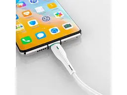 Кабель SkyDolphin S48L USB to Lightning 1m White (USB-000423) - мініатюра 3