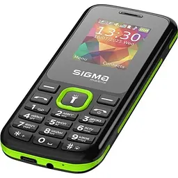 Мобільний телефон mobile X-style 171 Mini, Black-Green Sigma teh0024005 - мініатюра 7
