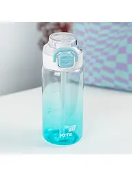 Пляшка KITE для води 600 мл блакитна (K25-1212-2)