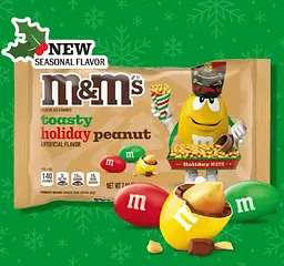 Драже M&M's Toasty Holiday Peanut 92г - мініатюра 2