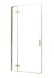 Душові двері Rea Hugo 80 brushed gold REA-K8410 - мініатюра 6