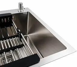 Кухонна мийка Platinum HANDMADE 78*50С R (SP000041296) - мініатюра 9