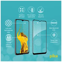 Скло захисне Piko Full Glue ZTE Blade V30 Black (1283126515699) - мініатюра 4