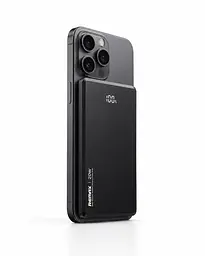 Повербанк Remax RPP-107 9 мм 5000 мАг 20 Вт USB-C MagSafe PD QC Чорний (1362 - мініатюра 5