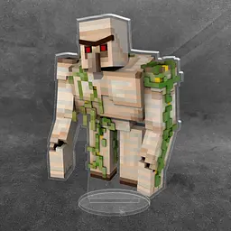 Акрилова колекційна фігурка Minecraft Майнкрафт Залізний Голем 15 см