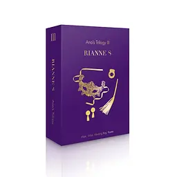 Романтичний подарунковий набір RIANNE S Ana's Trilogy Set III: ерекційне кільце, ажурна маска - мініатюра 2