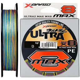 Шнур YGK X-Braid Ultra2 Max WX8 150m (5 colors) 1.5 13kg