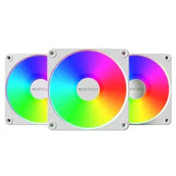 Комплект вентиляторів MONTECH GF120R V2 120MM ARGB PWM 3 Pack (W)