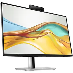 Монітор TFT 23.8" HP S5 Pro 524pm, IPS, 100Hz, HDMI, DP, USB-C, RJ-45, HAS, cam,колонки, чорний (9E0G9UT) - мініатюра 5