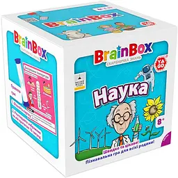 Карткова гра Brainbox Наука YaGo BZZBRSC01UA 55 карток 1 гральний кубик